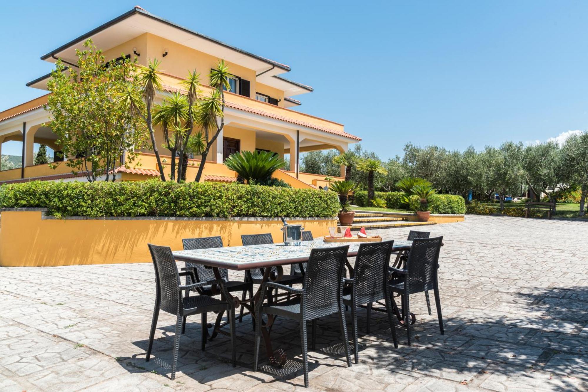 Villa Tina Santa Maria di Castellabate Exteriér fotografie